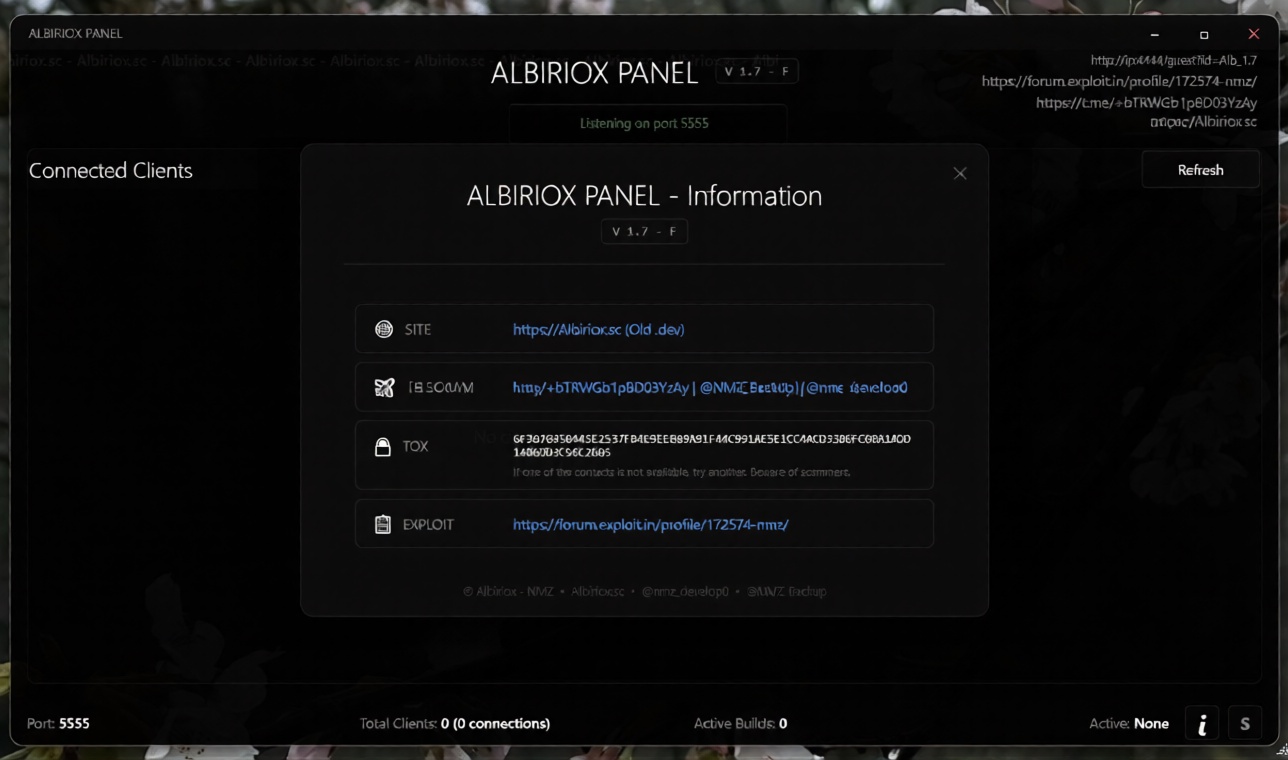 ALBIRIOX - Android banking bot - RELEASE / Android Malware